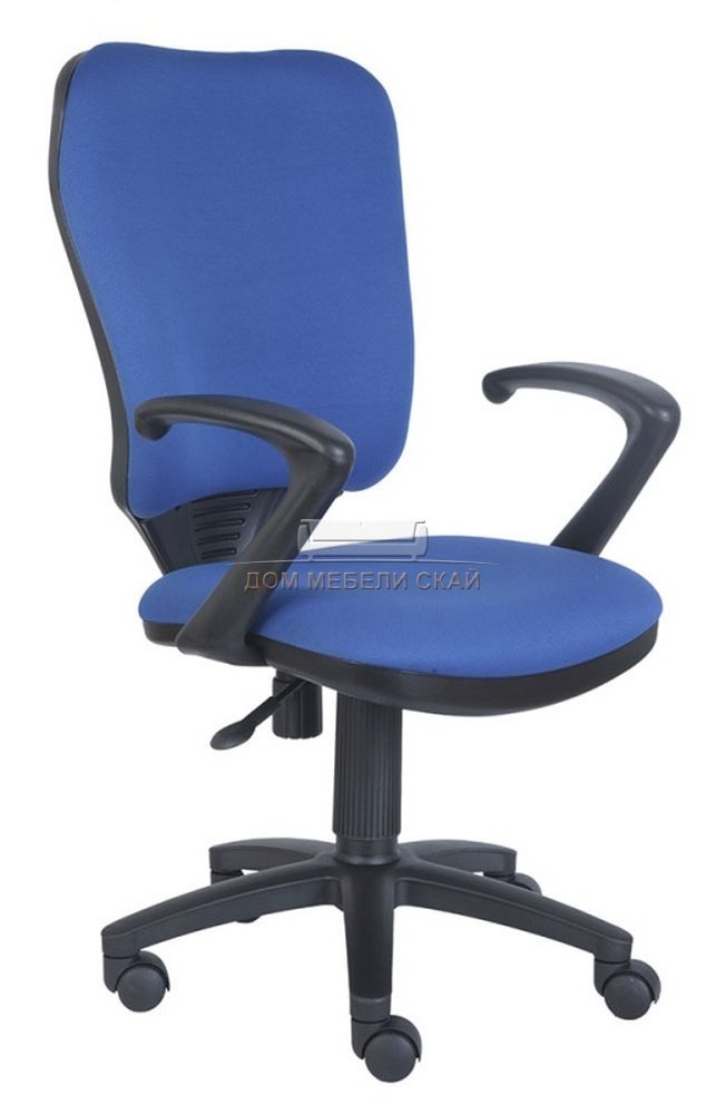 Кресло офисное CH-540AXSN, синяя ткань