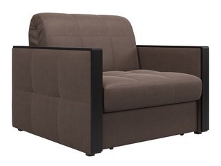 Кресло-кровать Лион 800, шоколадный velutto 23