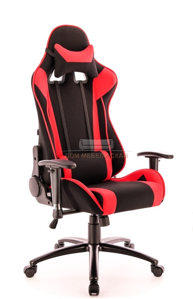 Кресло офисное Lotus, S4 ткань красная