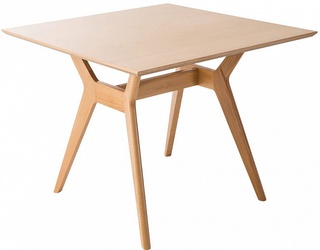 Стол обеденный квадратный Нарвик 86 см, натуральный бук