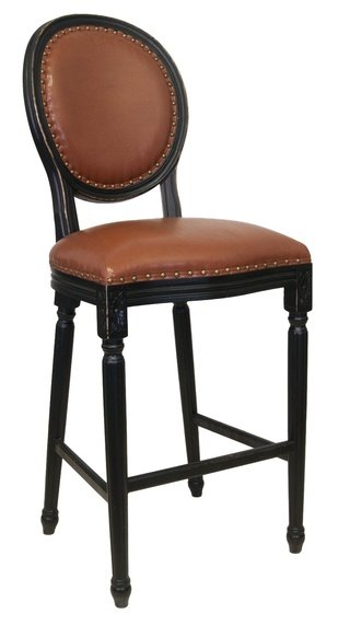 Барный стул Filon, brown экокожа коричневого цвета