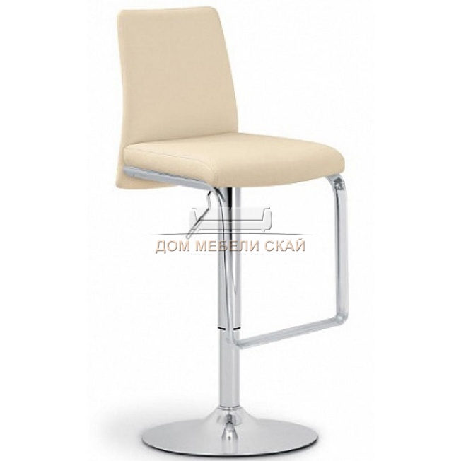 Барный стул NINA/SG, экокожа бежевого цвета