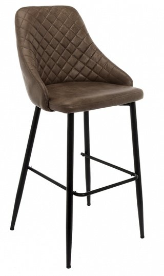 Барный стул Rumba, серо-коричневого цвета