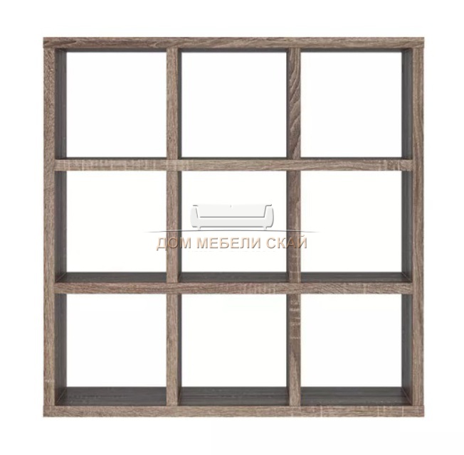 Комплект полок Марсель, дуб сонома темный