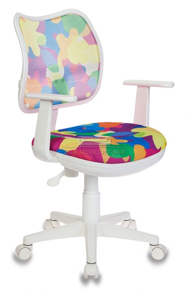 Кресло детское CH-W797, ткань мультиколор/сетка
