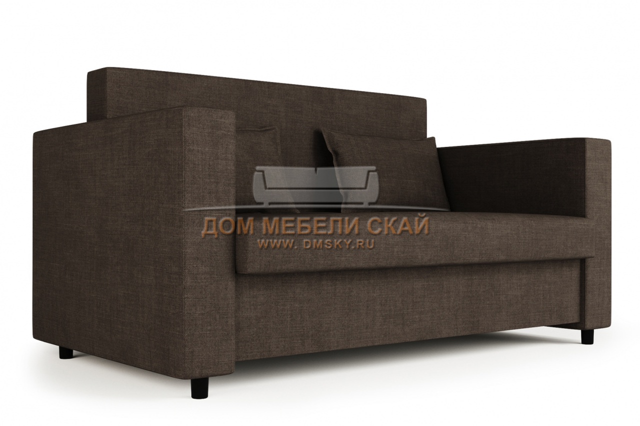 Диван-кровать Алекс 1, коричневый - купить в Москве недорого по цене 23 140руб. (арт. B10039766)