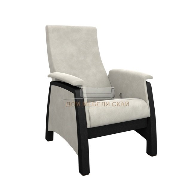 Кресло-глайдер Модель Balance 1, венге/verona light grey