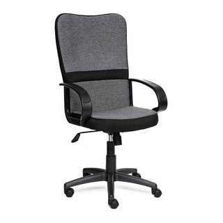 Кресло офисное CH757, серая/черная рогожка