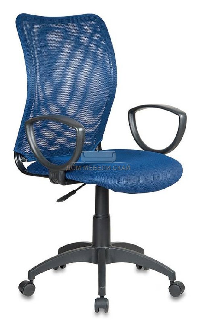 Кресло офисное CH-599, темно-синяя ткань