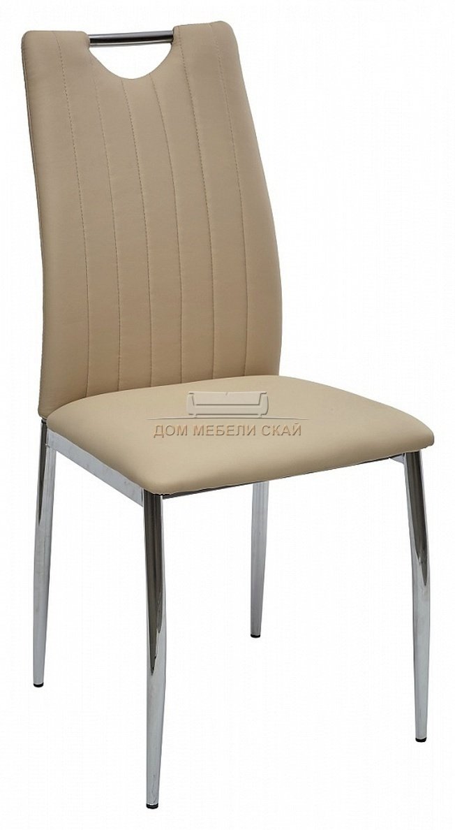 Стул COMFORT, бежевый/экокожа